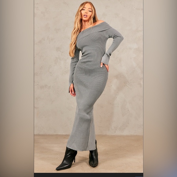 PLT Ribbed Knit Dress - Picture 1 of 1